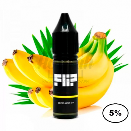 Жидкость Flip 5% 15мл Banana (банан)
