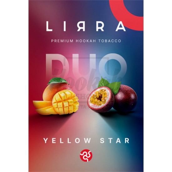 Тютюн Lirra Yellow Star (Манго Маракуя) 50 гр Тютюн Lirra Yellow Star (Манго Маракуя) 50 гр