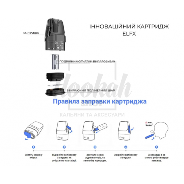 Pod-система Elf Bar ELFX Purple Pod-система Elf Bar ELFX Purple