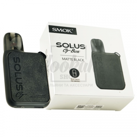 Багаторазова Pod-система Smok Solus GT BOX Matte Black