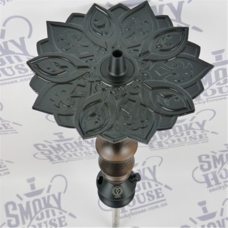 Шахта для кальяну Karma 3.2 Brown коричнева + блюдце Шахта для кальяну Karma 3.2 Brown коричнева + блюдце