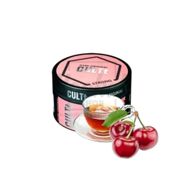 Тютюн CULT Medium M80 Cherry Tea (Вишневий Чай) 100 гр