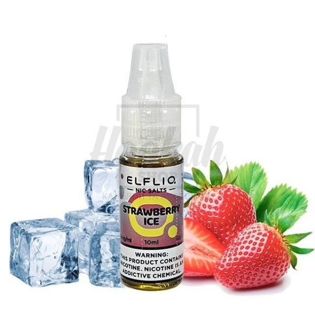 Рідина Elf Liq 5% 10мл Strawberry Ice (полуниця лід) Рідина Elf Liq 5% 10мл Strawberry Ice (полуниця лід)