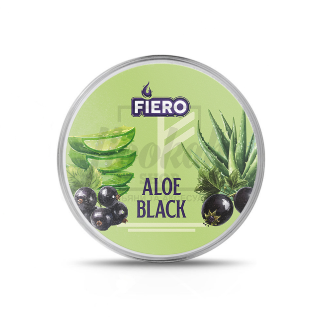 Тютюн Fiero Aloe Black (червона чорна смородина) 100 гр Тютюн Fiero Aloe Black (червона чорна смородина) 100 гр