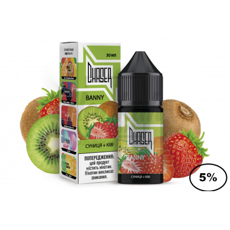 Жидкость Chaser Banny (Земляника Киви) 30мл 5% Жидкость Chaser Banny (Земляника Киви) 30мл 5%