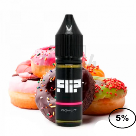 Жидкость Flip 5% 15мл Donut (пончики) Жидкость Flip 5% 15мл Donut (пончики)