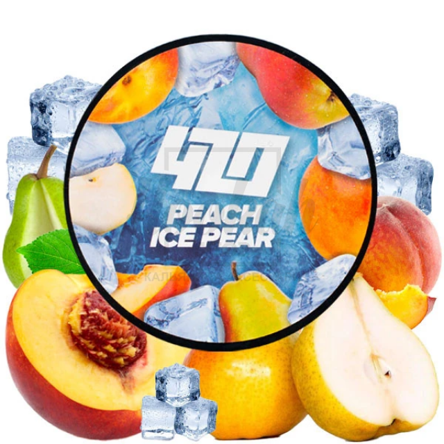 Тютюн 4:20 Frost Line Pear (Персик Груша Лід) 100 Гр Тютюн 4:20 Frost Line Pear (Персик Груша Лід) 100 Гр
