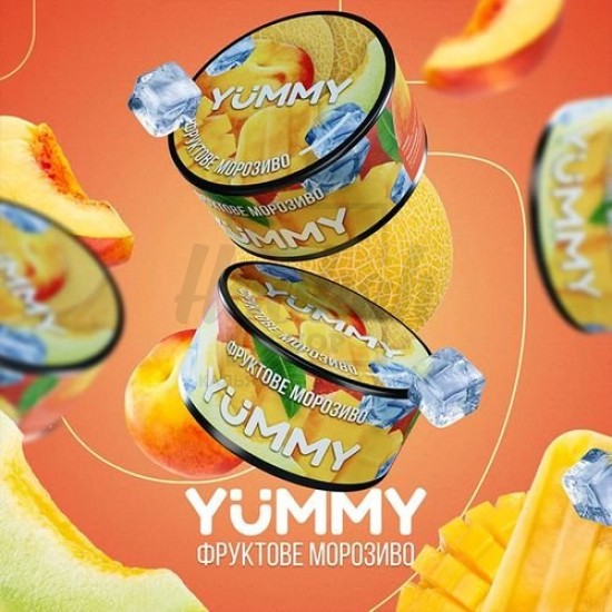 Табак Yummy Фруктове Морозиво (Фруктовое Мороженое) 100 гр