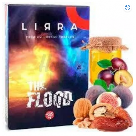 Тютюн Lirra The Flood (Інжир Мед Горіх Слива Фінік) 50 гр Тютюн Lirra The Flood (Інжир Мед Горіх Слива Фінік) 50 гр
