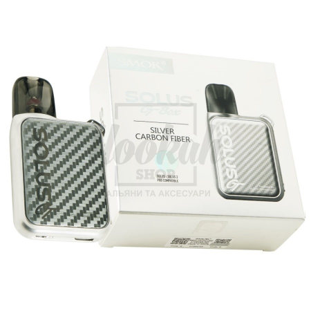 Багаторазова Pod-система Smok Solus GT BOX Silver Carbon Fiber