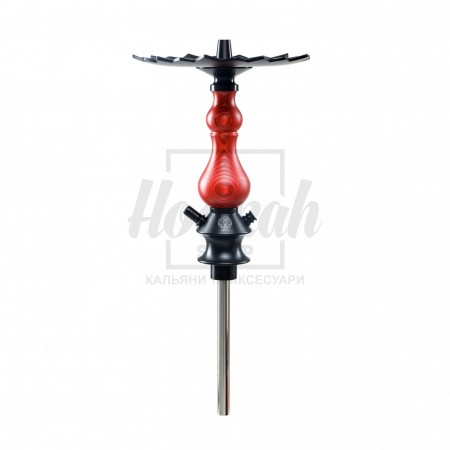 Шахта для кальяну Karma 0.1 RED червона + блюдце Шахта для кальяну Karma 0.1 RED червона + блюдце
