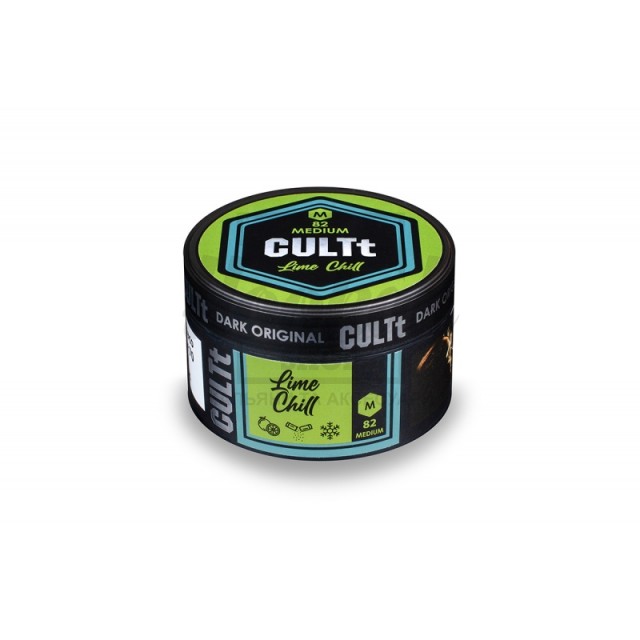 Заправка CULTt Medium #M82 Lime Chill (Лайм, Лід) 100 g. Заправка CULTt Medium #M82 Lime Chill (Лайм, Лід) 100 g.