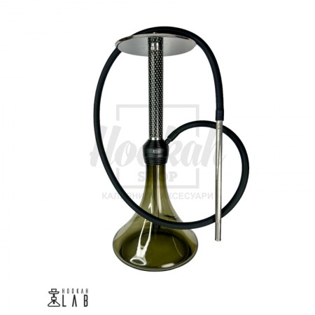 Кальян Hookah Lab Epoxide Black (Сіра Колба)