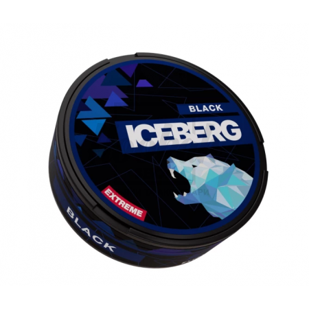 Снюс Iceberg Black (Тутті-Фрутті) 40mg/pouch, 50mg/g