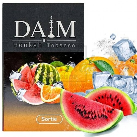 Тютюн Daim Sortie (Кавун Апельсин Льод) 50 гр Тютюн Daim Sortie (Кавун Апельсин Льод) 50 гр