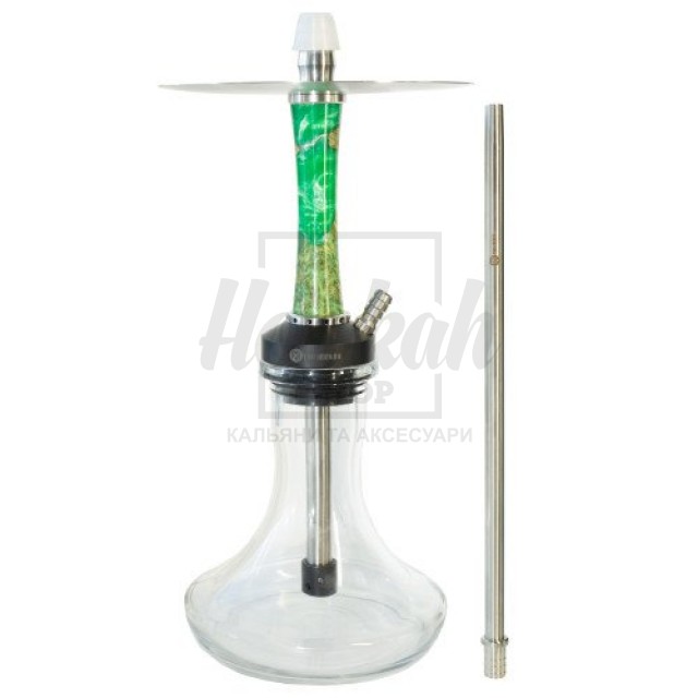 Кальян Yimi Hookah Woodz Green Кальян Yimi Hookah Woodz Green