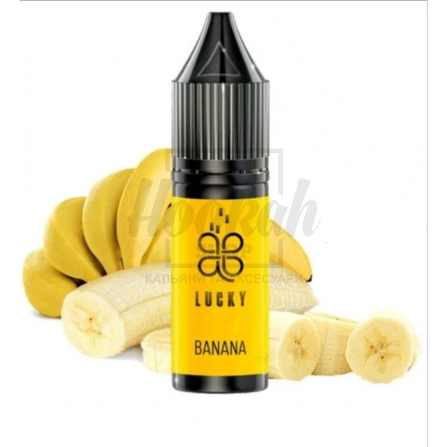 Рідина Lucky Banana Ice (Банан Льод) 15мл 5% Рідина Lucky Banana Ice (Банан Льод) 15мл 5%