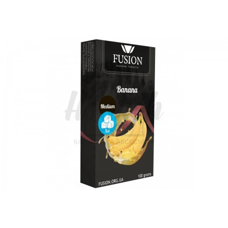 Тютюн Fusion Medium Ice Banana (Лід Банан) 100 гр Тютюн Fusion Medium Ice Banana (Лід Банан) 100 гр