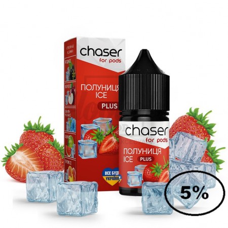 Жидкость Chaser Клубника Лёд 30мл 5% Жидкость Chaser Клубника Лёд 30мл 5%