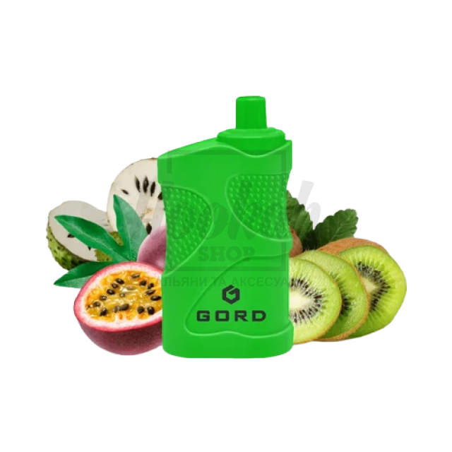 Електронна сигарета Gord G-05 4000 Kiwi Passionfruit Guava (Ківі Маракуя Гуава) Електронна сигарета Gord G-05 4000 Kiwi Passionfruit Guava (Ківі Маракуя Гуава)