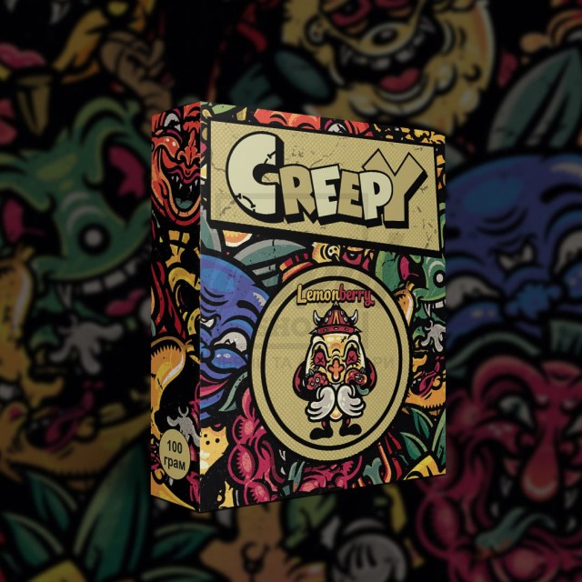 Тютюн Creepy Lemon Berry (Лимон Ягода) 100 гр Тютюн Creepy Lemon Berry (Лимон Ягода) 100 гр