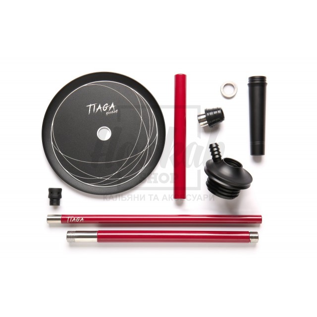 Кальян Tiaga Hookah IRIS Bordo (повний комплект) Кальян Tiaga Hookah IRIS Bordo (повний комплект)