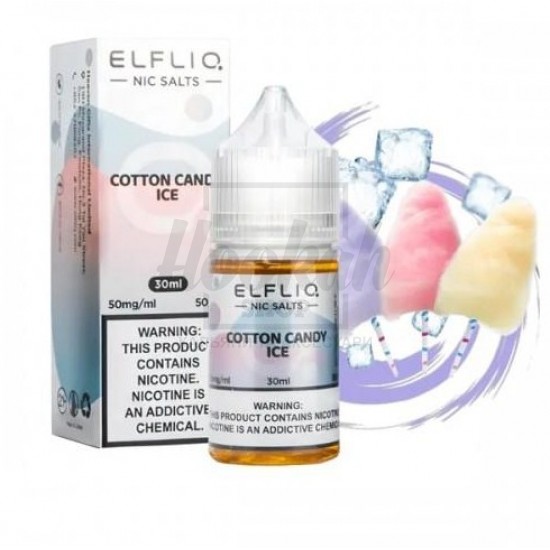 Рідина Elf Liq Cotton Candy Ice (солодка вата лід) 30мл 5%
