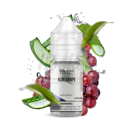 Жидкость SOLANA LIQUID - Aloe Grape (Алоэ Виноград) 30мл 5% Жидкость SOLANA LIQUID - Aloe Grape (Алоэ Виноград) 30мл 5%