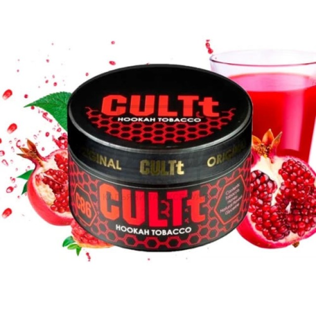 Тютюн CULTt C86 Pomegranate Drink (Гранатовий Напій) 100 г Тютюн CULTt C86 Pomegranate Drink (Гранатовий Напій) 100 г