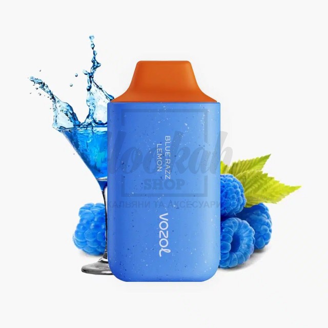 Електронна сигарета Vozol 6000 Blue Razz Lemon (голубика лимон) Електронна сигарета Vozol 6000 Blue Razz Lemon (голубика лимон)