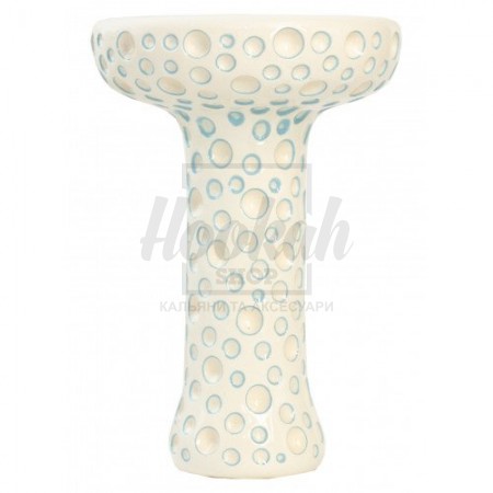 Чаша Etna Phunnel Dot Glaze White