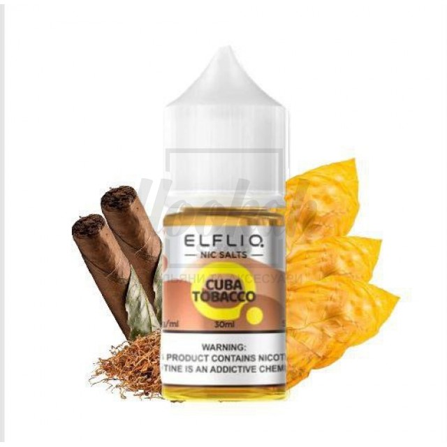 Рідина Elf Liq Cuba Tobacco (Кубинський Тютюн) 30мол 5% Рідина Elf Liq Cuba Tobacco (Кубинський Тютюн) 30мол 5%