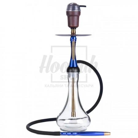 Кальян Alpha Hookah Model S Replica - Комплект Синій Кальян Alpha Hookah Model S Replica - Комплект Синій