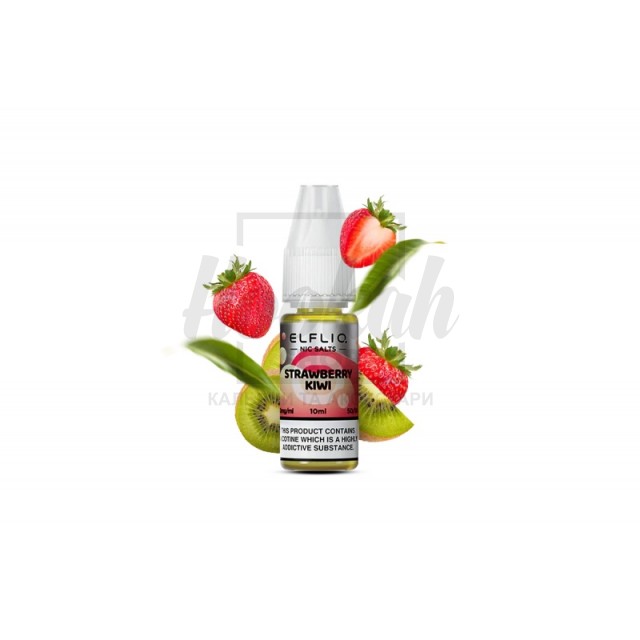 Рідина Elf Liq Strawberry Kiwi (Полуниця, Ківі) 10ml/50mg Salt Nic Рідина Elf Liq Strawberry Kiwi (Полуниця, Ківі) 10ml/50mg Salt Nic