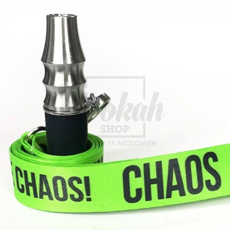 Персональний мундштук Chaos Stainless Steel long Персональний мундштук Chaos Stainless Steel long