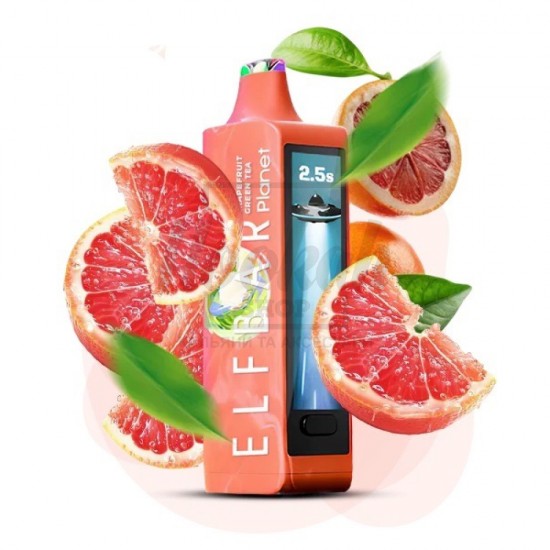 Електронна сигарета Elf Bar Planet 25000 Grapefruit Green Tea (Грейпфрут Зелений Чай) Електронна сигарета Elf Bar Planet 25000 Grapefruit Green Tea (Грейпфрут Зелений Чай)