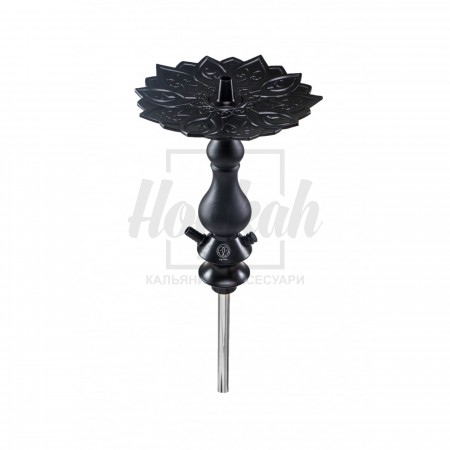 Шахта для кальяну Karma 0.1 BLACK чорна + блюдце Шахта для кальяну Karma 0.1 BLACK чорна + блюдце