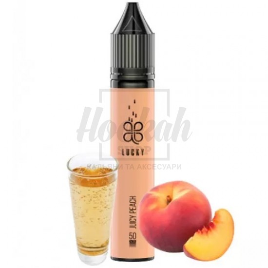Рідина Lucky Juicy Peach (персиковий сік) 5% 30мл Рідина Lucky Juicy Peach (персиковий сік) 5% 30мл
