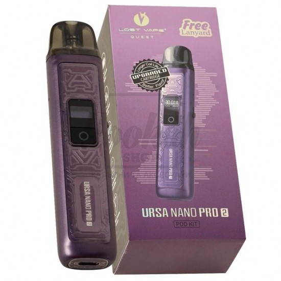 Багаторазова Pod-система Lost Vape Ursa Nano Pro 2 Purple Mecha Багаторазова Pod-система Lost Vape Ursa Nano Pro 2 Purple Mecha