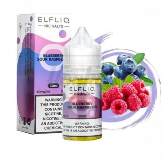 Рідина Elf Liq Blueberry Sour Raspberry (чорниця кисла малина) 30мл 5% Рідина Elf Liq Blueberry Sour Raspberry (чорниця кисла малина) 30мл 5%