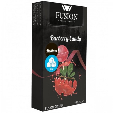 Тютюн Fusion Medium Ice Barberry Candy (Лід Барбарисова Цукерка) 100 гр Тютюн Fusion Medium Ice Barberry Candy (Лід Барбарисова Цукерка) 100 гр