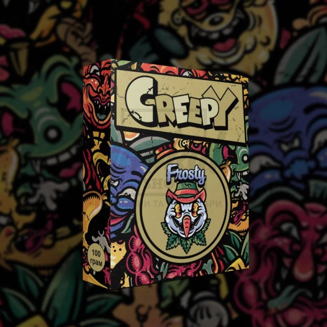 Тютюн Creepy Frosty (Льод) 100гр Тютюн Creepy Frosty (Льод) 100гр