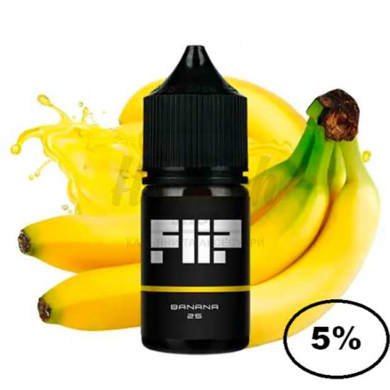 Жидкость Flip 5% 30мл Banana (банан)