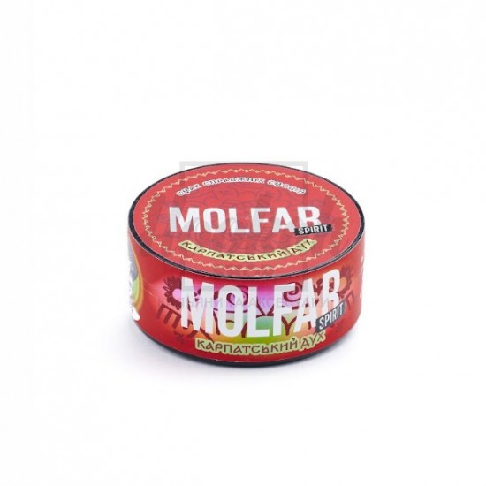 Тютюн Molfar Spirit Line Карпатський Дух (Чорна Смородина Джин Ялівець) 100 гр Тютюн Molfar Spirit Line Карпатський Дух (Чорна Смородина Джин Ялівець) 100 гр