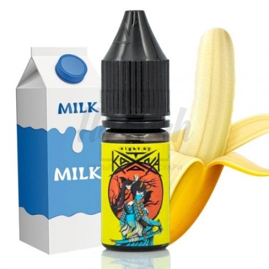 Рідина Eight by Katana 5% 10мл Banana Milk (бананове молоко) Рідина Eight by Katana 5% 10мл Banana Milk (бананове молоко)