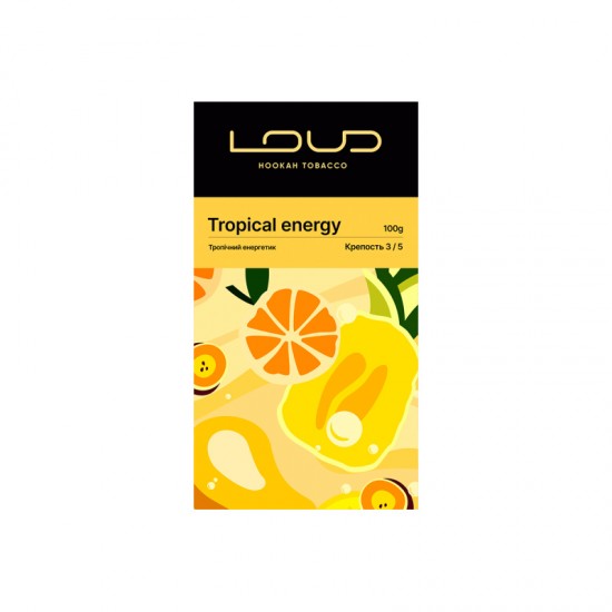  Заправка Loud Tropical Energy (Тропический Энергетик) 100 g.