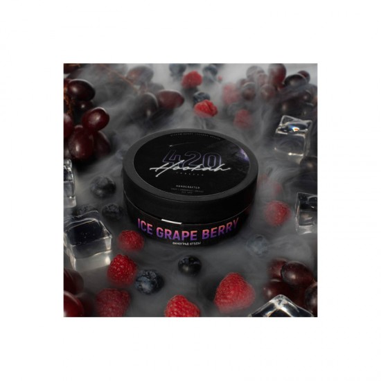  Заправка 420 Classic Ice Grape Berry (Айс Виноград Ягоды) 100 g.