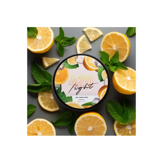  Заправка 420 Light Айс Лимон Мята (Ice Lemon Mint) 100 g.
