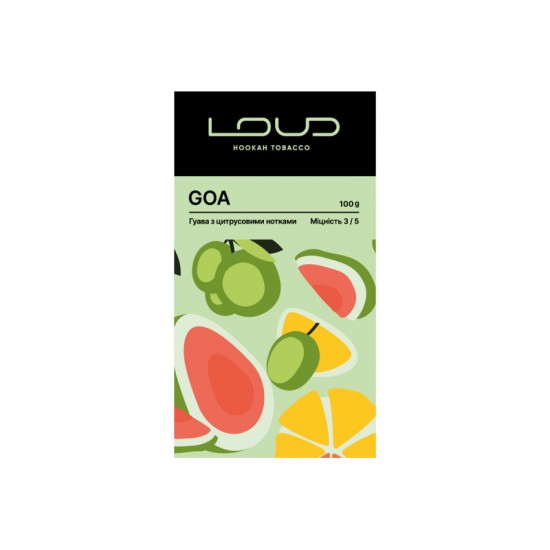 Заправка Loud Goa (Гуава з Цитрусовими Нотками) 100 g. 