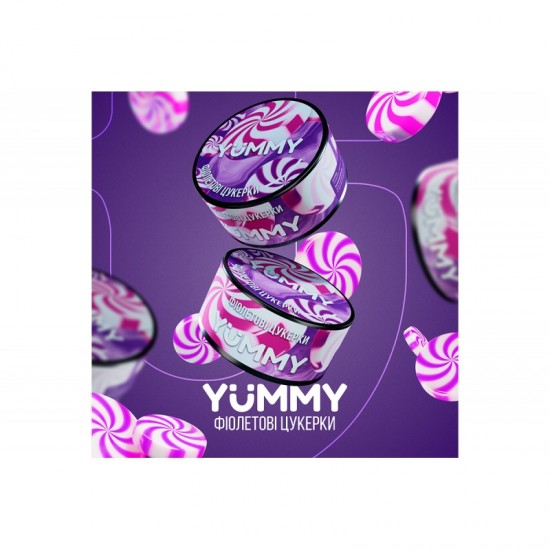 Заправка Yummy Фіолетові Цукерки (Violet Candy) 100g 